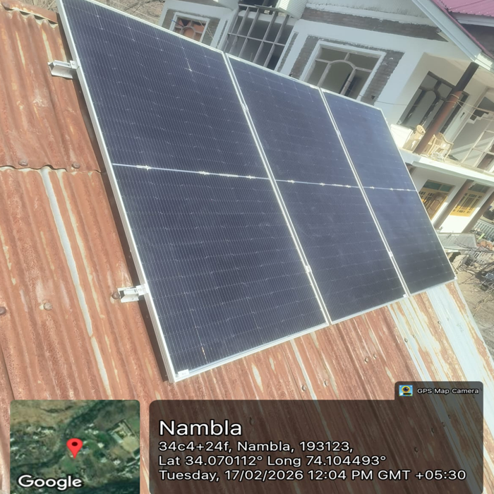 Rooftop Solar Panel System